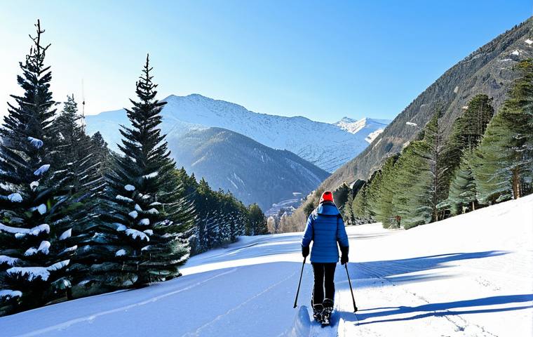 안도라 로칼 스키장 추천 - Vallnord Pal-Arinsal Family Scene**

"A wide shot of a family enjoying a winter day at Vallnord Pal-...