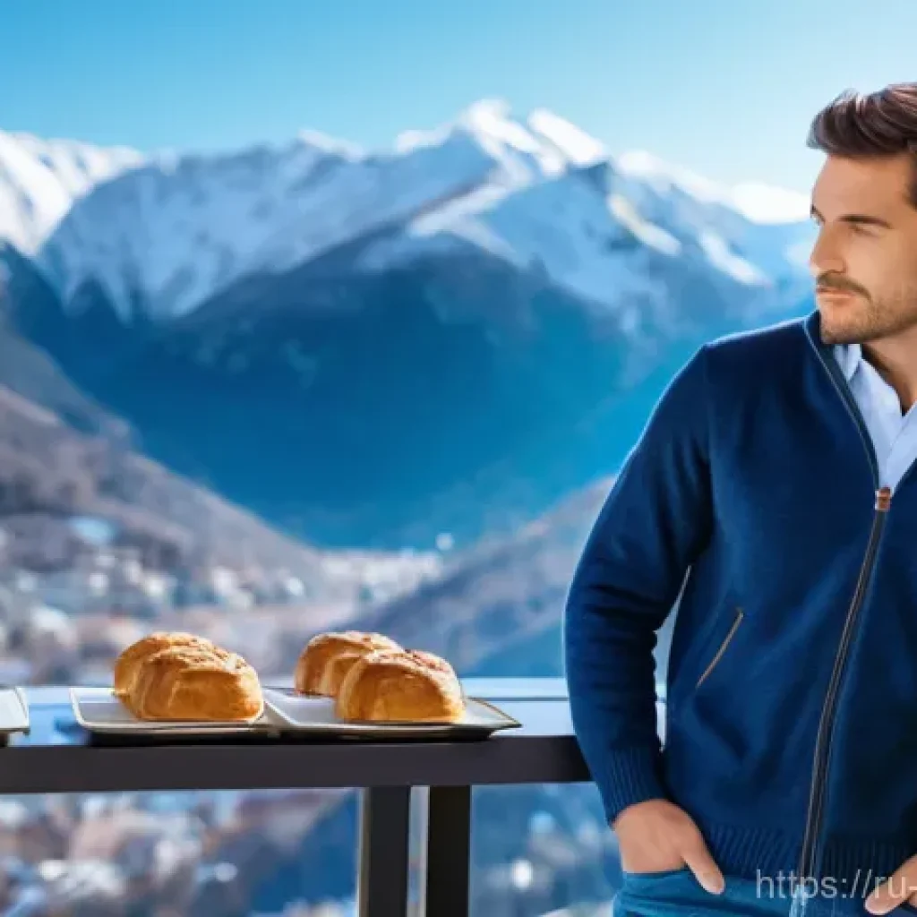안도라에서 가볼 만한 유럽 인근 국가와의 조합 여행 - **Andorra: Mountain Serenity and Duty-Free Delights**
    "A male traveler, mid-30s, dressed in smar...
