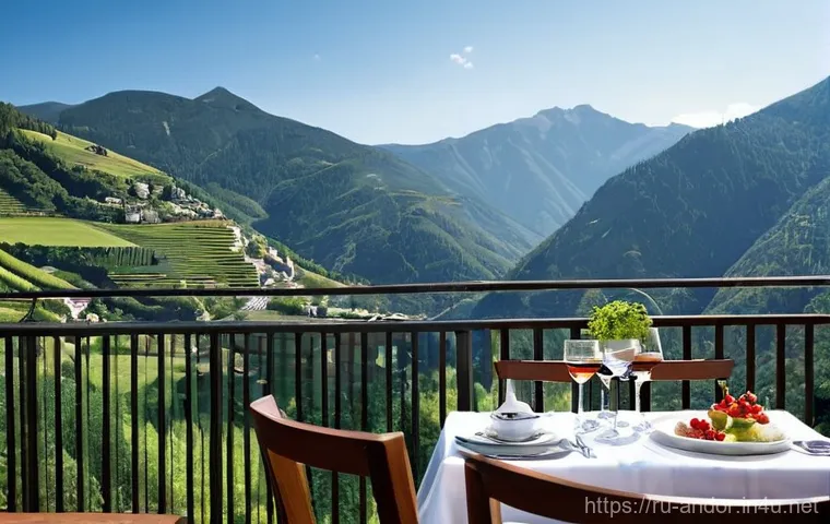 안도라 미슐랭 레스토랑 리스트 - **Prompt 2: Chef's Creative Process in a Mountain-View Kitchen**
    "A dynamic shot of a passionate...